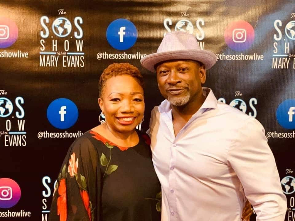 Mary Evans After the S.O.S Show with Guest Joe Torry (Comedian)