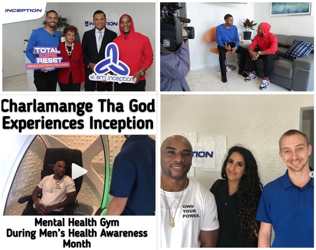 Inception - The First Mental Health Gym Gets Support from Charlamange tha God