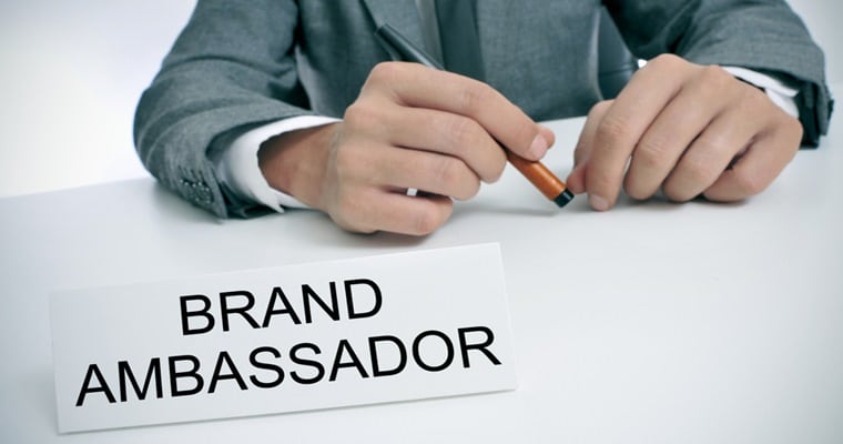 hire a brand ambassador